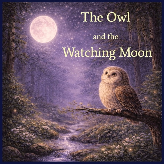 The Owl and The Watching moon: A Gentle Bedtime Story About Love, Comfort, and Never Feeling Alone, (Paperback)