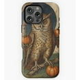 thumbnail image 1 of The Owl and the Pumpkins GA8289 Phone Case for iPhone 11 to 17 Pro Max, 1 of 2