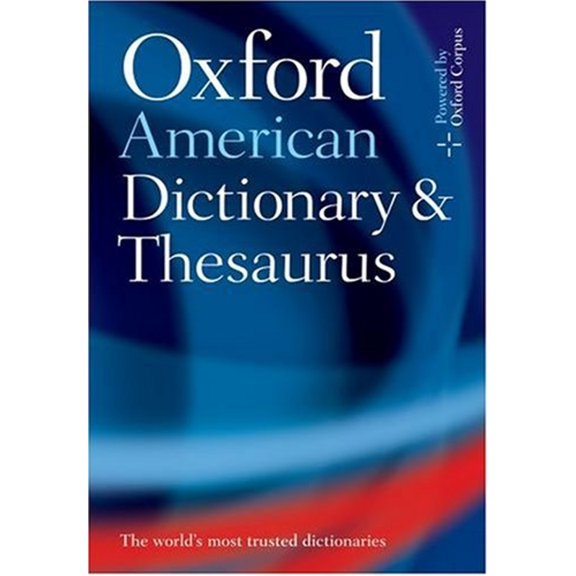 Pre-Owned Oxford American Dictionary and Thesaurus (Hardcover) 0195168348 9780195168341