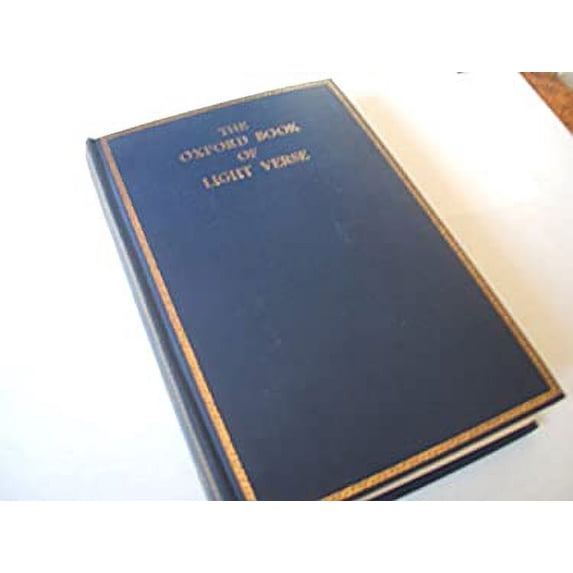 Pre-Owned The Oxford Book of Light Verse (Hardcover) 0198121180 9780198121183