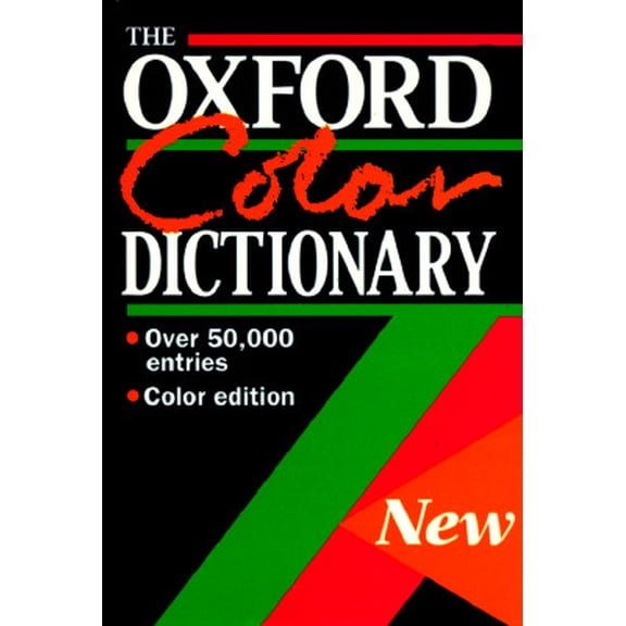 Pre-Owned The Oxford Color Dictionary (Paperback)
