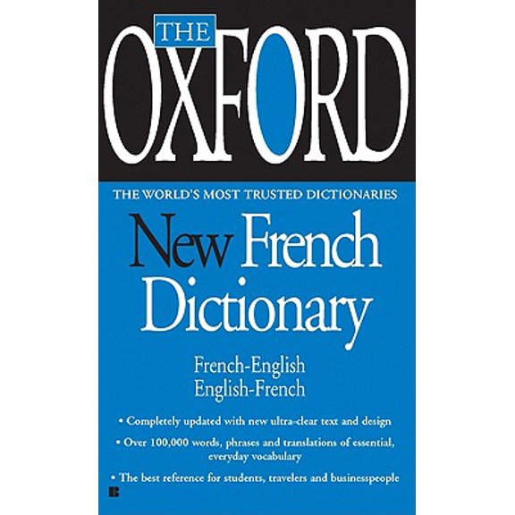 Pre-Owned The Oxford New French Dictionary (Paperback)