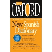 The Oxford New Spanish Dictionary Third Edition, Paperback
