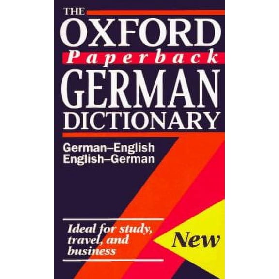 Pre-Owned The Oxford Paperback German Dictionary: German-English/English-German; Deutsch-Englisch/Englisch-Deutsch (Oxford Quick Reference) (Paperback) 0192800116 9780192800114