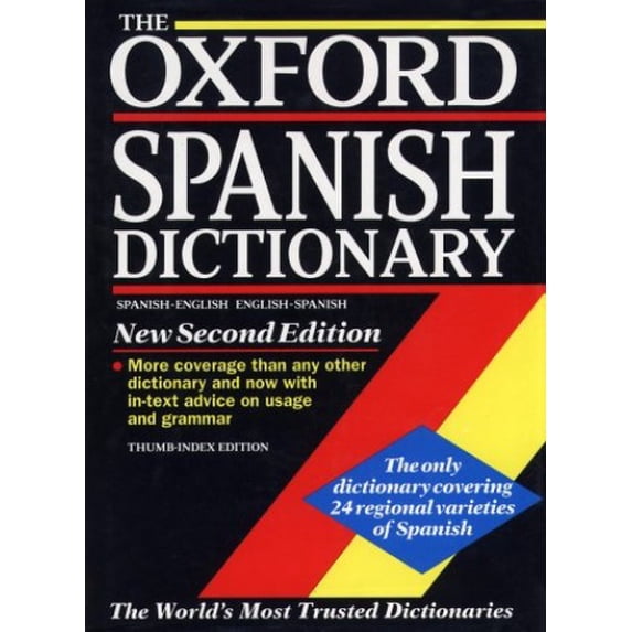 Pre-Owned The Oxford Spanish Dictionary (Edition 2) (Hardcover)