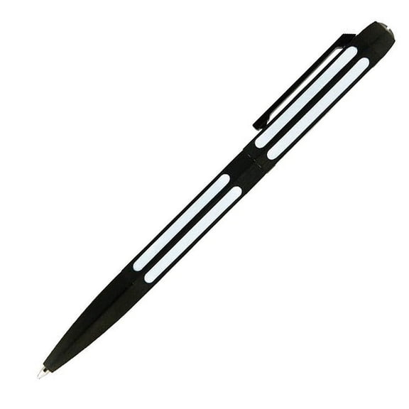 The PAPERSKATER TIMELESS Pen BLACK White by Itoya