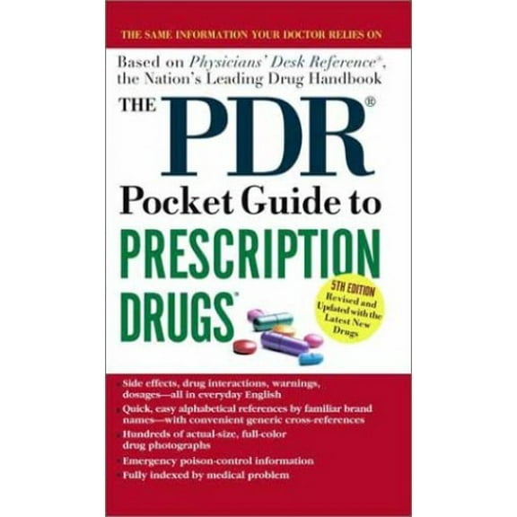 Pre-Owned The PDR Pocket Guide to Prescription Drugs (Mass Market Paperback) 0743437950 9780743437950