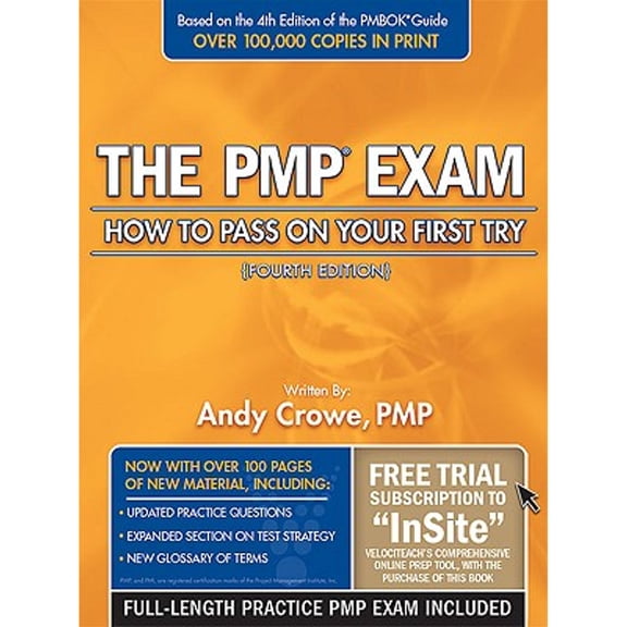 Pre-Owned The PMP Exam: How to Pass on Your First Try [With Access Code] (Paperback) 0972967346 9780972967341