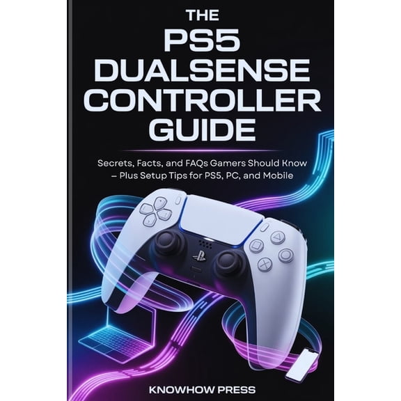 The User Guide Book The PS5 DualSense Controller Guide: Secrets, Facts, and FAQs Gamers Should Know - Plus Setup Tips for PS5, PC, and Mobil, (Paperback)
