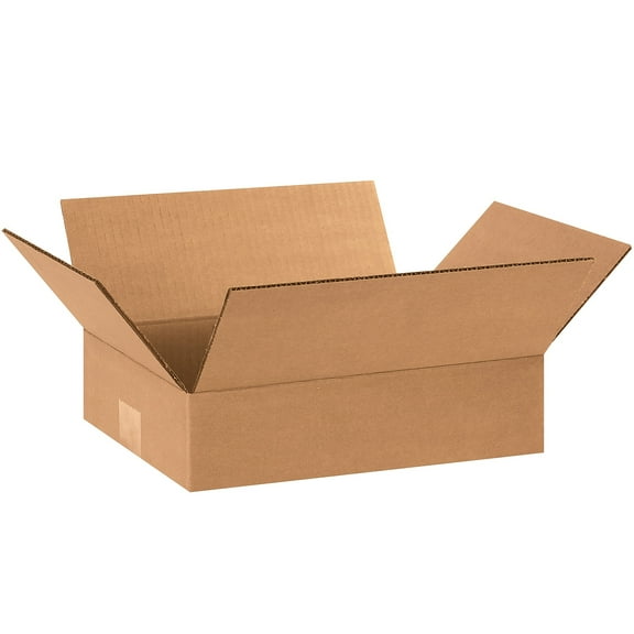 The Packaging Wholesalers 12" x 9" x 3" 32 ECT Shipping Boxes BS120903