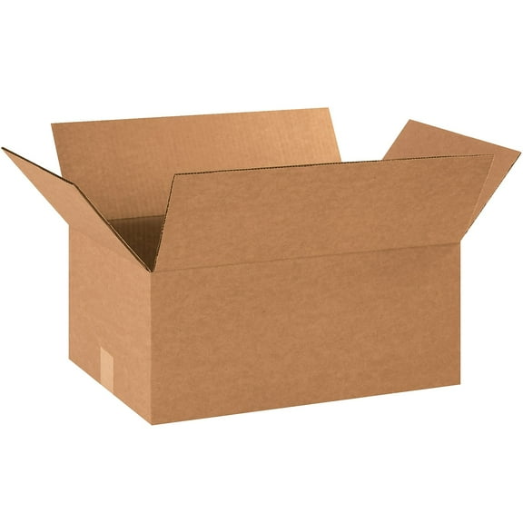 The Packaging Wholesalers 18" x 12" x 8" 32 ECT Shipping Boxes BS181208