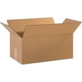 thumbnail image 1 of 18" x 10" x 8" Shipping Boxes 32 ECT Brown 25/Bundle (18108), 1 of 1