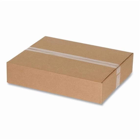 The Packaging Wholesalers BS080803 8 in. Shipping Boxes with Regular Slotted Container, Brown Kraft - 25 per Bundle