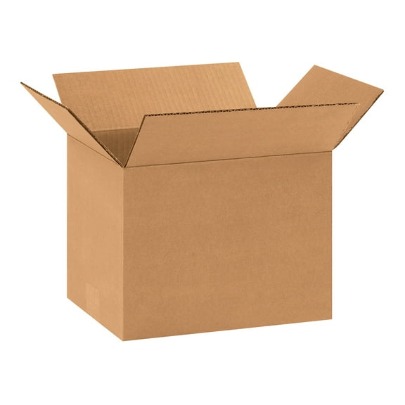 The Packaging Wholesalers Corrugated Boxes 11" x 8" x 8" Kraft 25/Bundle BS110808R