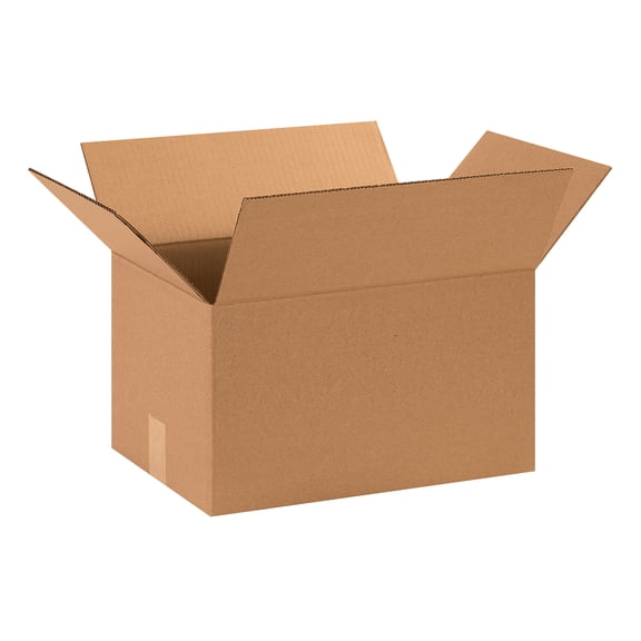 The Packaging Wholesalers Corrugated Boxes 15" x 11" x 8" Kraft 25/Bundle BS151108
