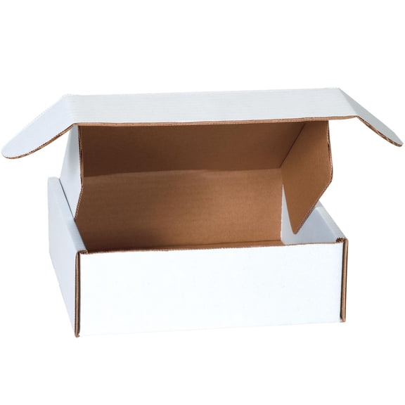 Box Partners DLX Lit.Mailers,8x8x2 3/4,White,50/BDL - BXP MFL882