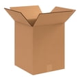 thumbnail image 1 of The Packaging Wholesalers Double Wall Boxes 12 1/2" x 12 1/2" x 15" Kraft 15/Bundle BS121215HDDW, 1 of 4