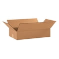 thumbnail image 1 of The Packaging Wholesalers Flat Corrugated Boxes 18" x 10" x 4" Kraft 25/Bundle BS181004, 1 of 4