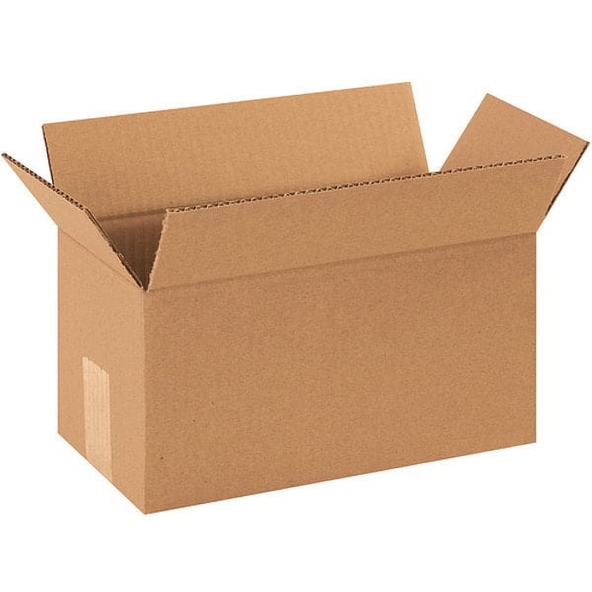 EcoStrong 18"x13"x9" Kraft Heavy-Duty Shipping Boxes, 25-Pack