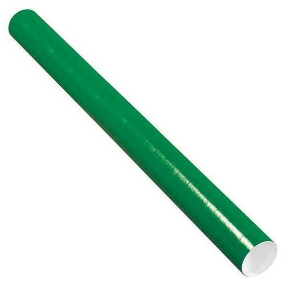 Partners Brand Mailing Tubes,W/Caps,3x36",PK24 P3036G