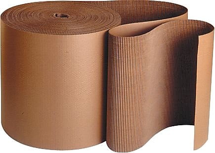 The Packaging Wholesalers Singleface Corrugated Roll 3 x 250' (CRCSF03)