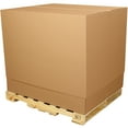 thumbnail image 1 of The Packaging Wholesalers Telescoping Outer Boxes 47 3/4" x 40" x 34" Kraft 5/Bundle BS474035TOP, 1 of 4