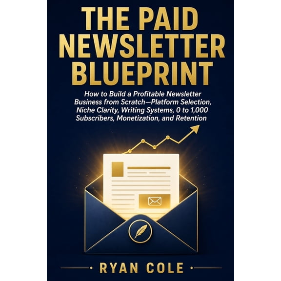 The Paid Newsletter Blueprint: How to Build a Profitable Newsletter Business from Scratch-Platform Selection, Niche Clar, (Paperback)