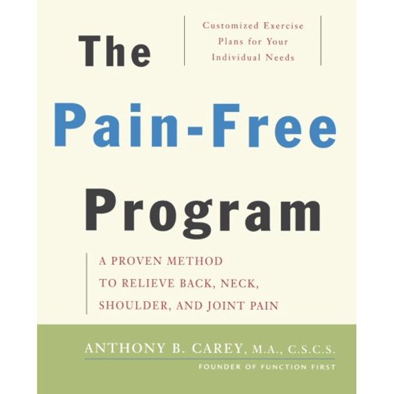Pre-Owned The Pain-Free Program : A Proven Method to Relieve Back, Neck, Shoulder, and Joint Pain (Paperback)