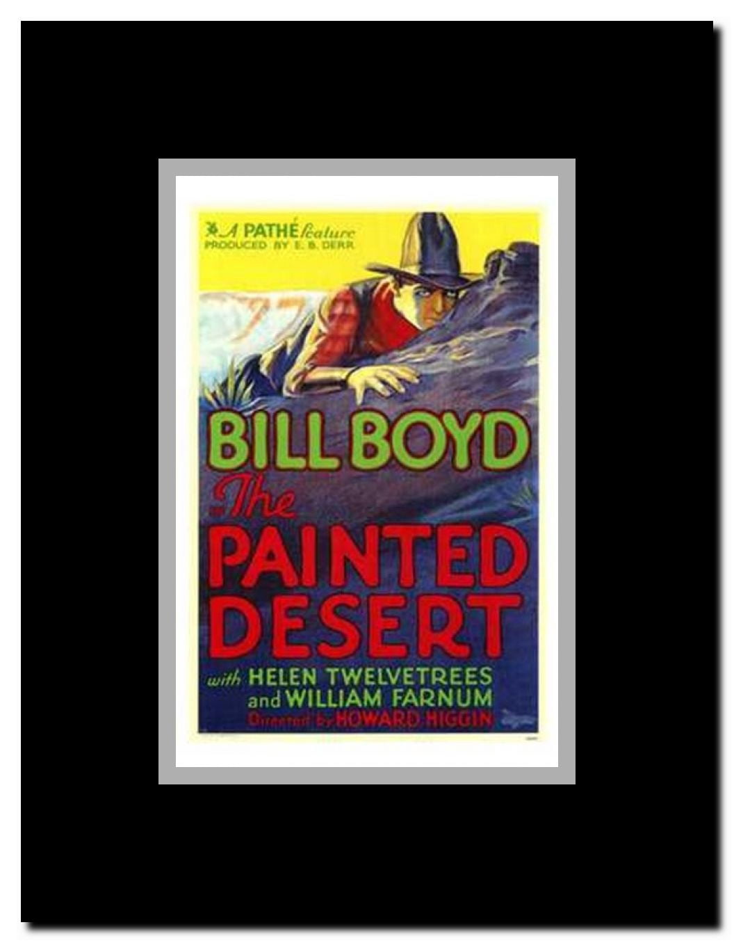 The Painted Desert Framed Movie Poster