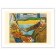 thumbnail image 1 of The Painter of Sunflowers - Portrait of Vincent Van Gogh - Vintage Post Impressionism by Paul Gauguin c.1888 - Bamboo Fine Art 290gsm Paper Print (Unframed) 18x24in, 1 of 4