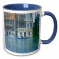 thumbnail image 1 of 3drose, the Palazzo Dario by Claude Monet 1908, 11oz Two-tone Blue Mug, 1 of 6