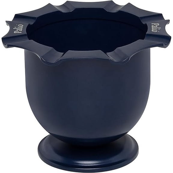 The Pali Tazza Alta ashtray for cigar enthusiasts who enjoy sharing their smoking experience with others, Blue