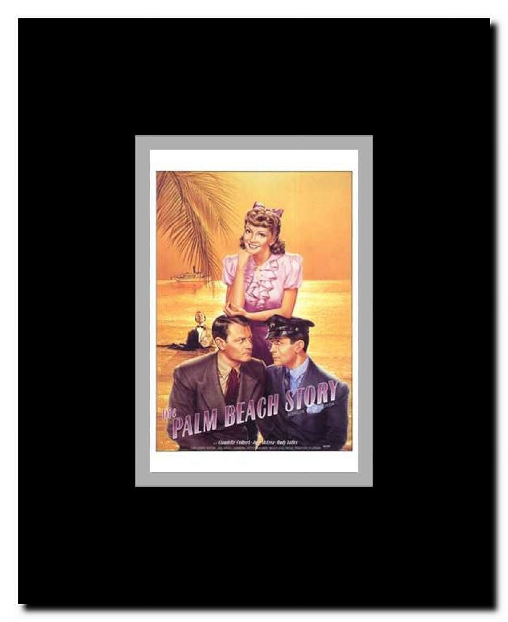 The Palm Beach Story Framed Movie Poster
