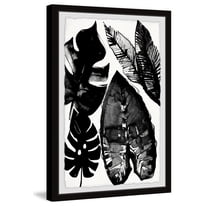 The Palm Leaves Framed Painting Print