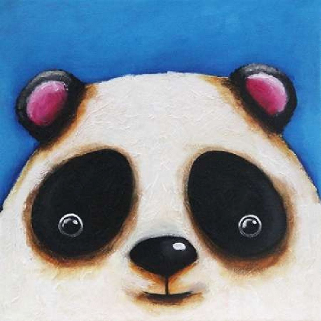 The Panda Bear Canvas Art - Lucia Stewart (24 x 24)