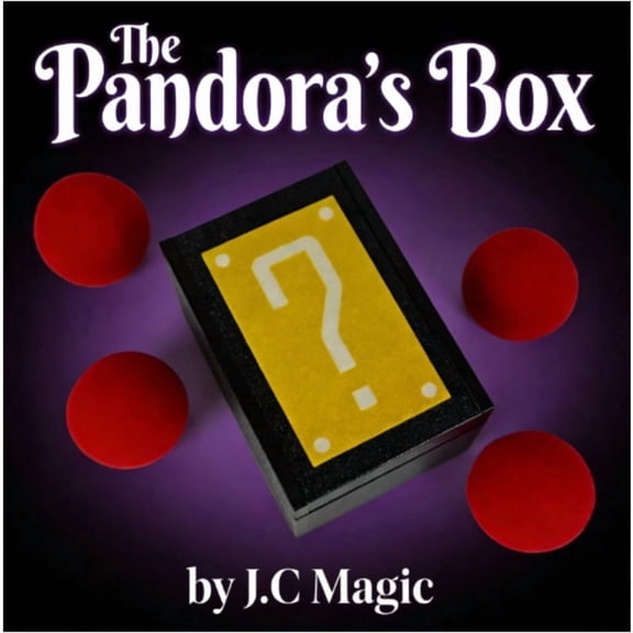 The Pandora's Box by J.C Magic  Multi-Page Change Box Trick, Fully Inspectable 3-Panel Appearing & Penetration Illusion