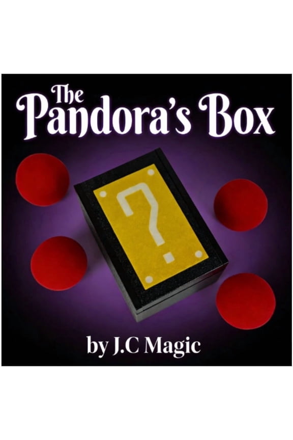 The Pandora's Box by J.C Magic  Multi-Page Change Box Trick, Fully Inspectable 3-Panel Appearing & Penetration Illusion