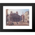 thumbnail image 1 of The Pantheon and the Piazza della Rotonda in Rome 20x24 Framed Art Print by Rudolf von Alt, 1 of 2