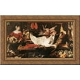 thumbnail image 1 of The Pantry 24x16 Gold Ornate Wood Framed Canvas Art by Frans Snyders, 1 of 2