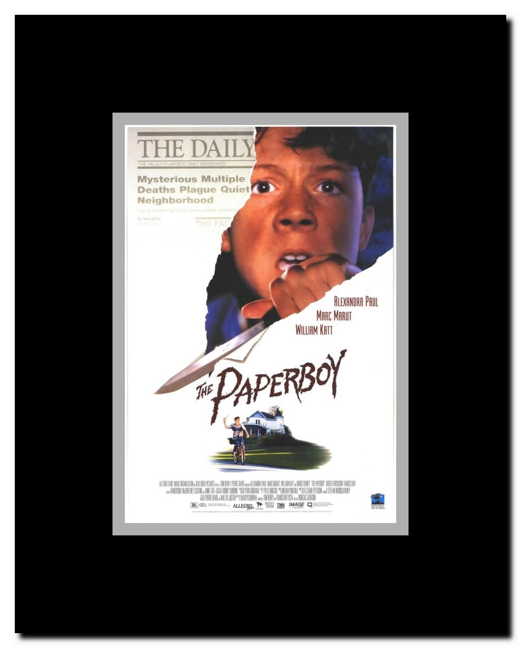 The Paper Boy Framed Movie Poster