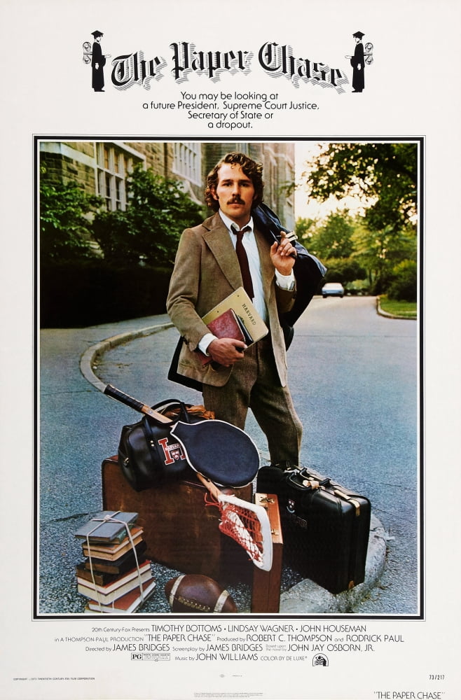The Paper Chase U Canvas Art - (11 x 17)