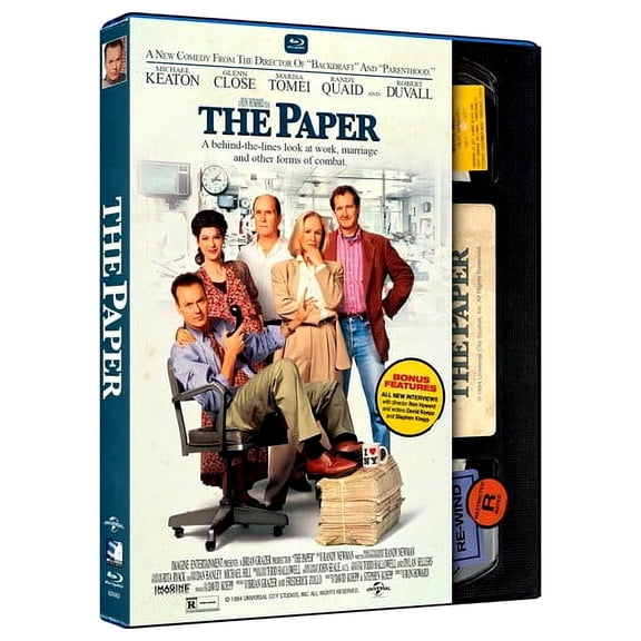 The Paper (Retro VHS Packaging)