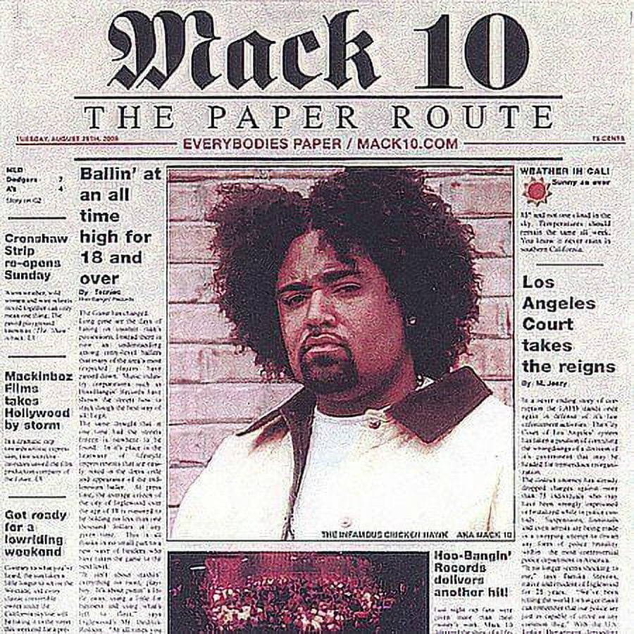 Pre-Owned - The Paper Route [PA] by Mack 10 (CD, Sep-2000, Priority Records)