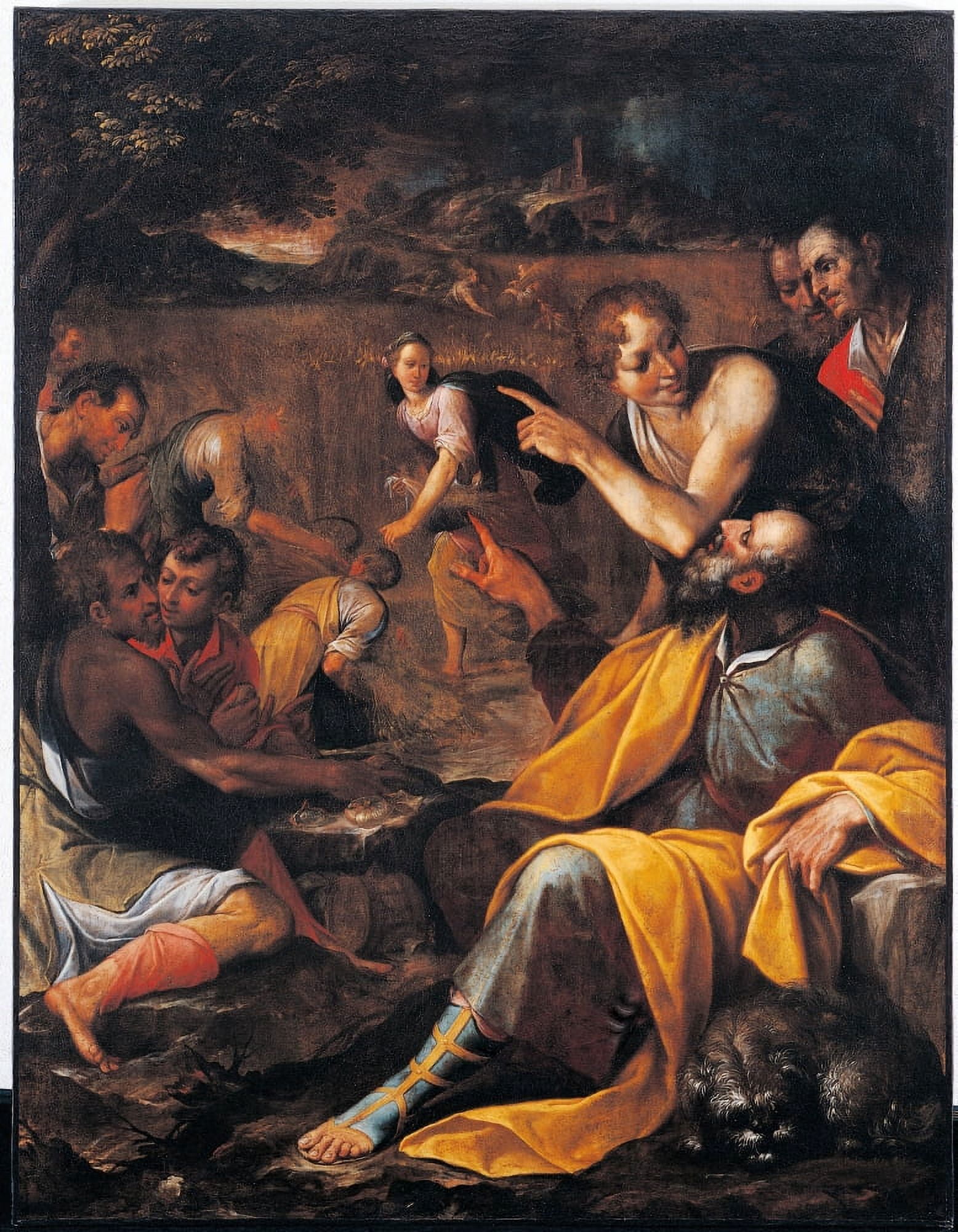 The Parable Of The Reapers Canvas Art - (24 x 36)