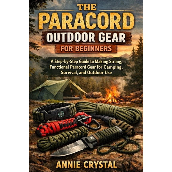 The Paracord Outdoor Gear for Beginners: A Step-by-Step Guide to Making Strong, Functional Paracord Gear for Camping, Su, (Paperback)