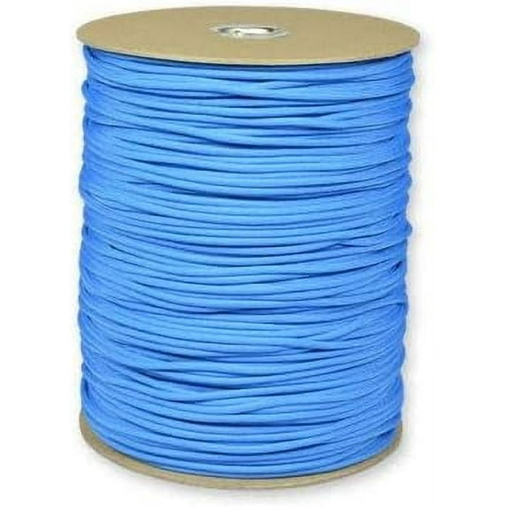 The Paracord Store | 550 Paracord - 1,000 Foot Spool, Colonial Blue