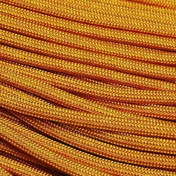 The Paracord Store Type III 550 cord for Active Outdoors, Heavy Duty Survival Cord for Fishing, Camping & More, Goldenrod