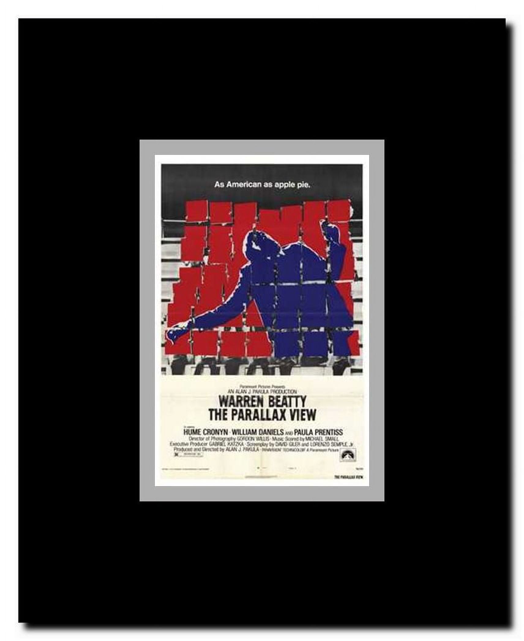 The Parallax View Framed Movie Poster