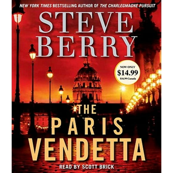 Pre-Owned The Paris Vendetta (Audiobook 9780307914224) by Steve Berry, Scott Brick