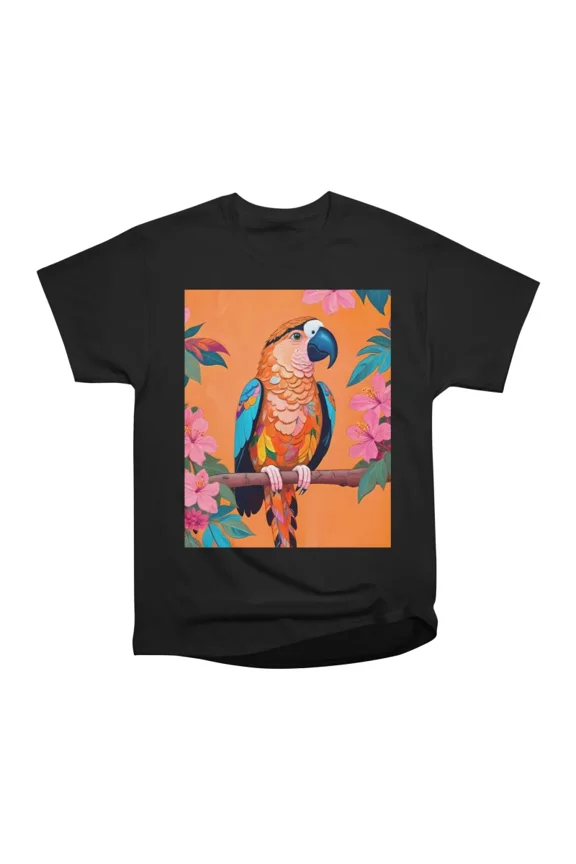 The Parrot T-Shirt Tee Gift For Him Merch For Her Apparel For Friend